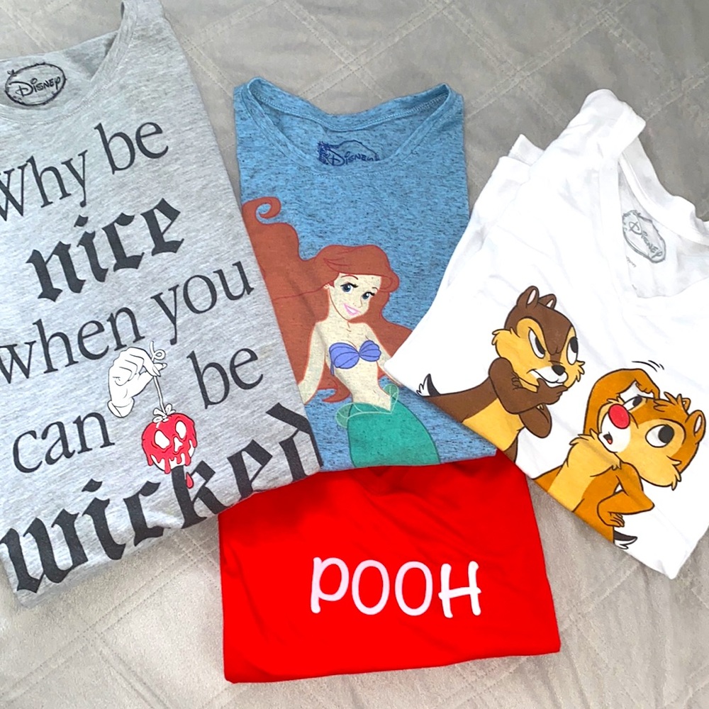 Disney themed tees
